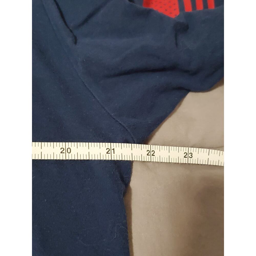 Under Armour HeatGear T‑Shirt Men’s XL Navy Red USA Logo Graphic Tee - Picture 4 of 7